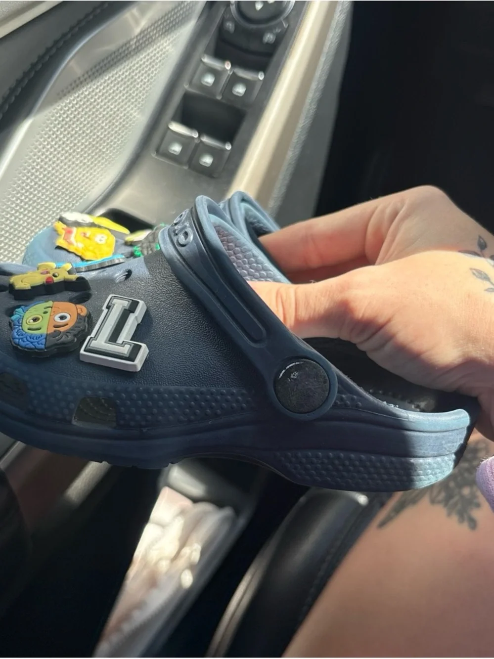 CROCS classic navy